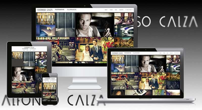 Alfonso Calza Diseño web responsive: HTML5, wordpress, portfolio, blog