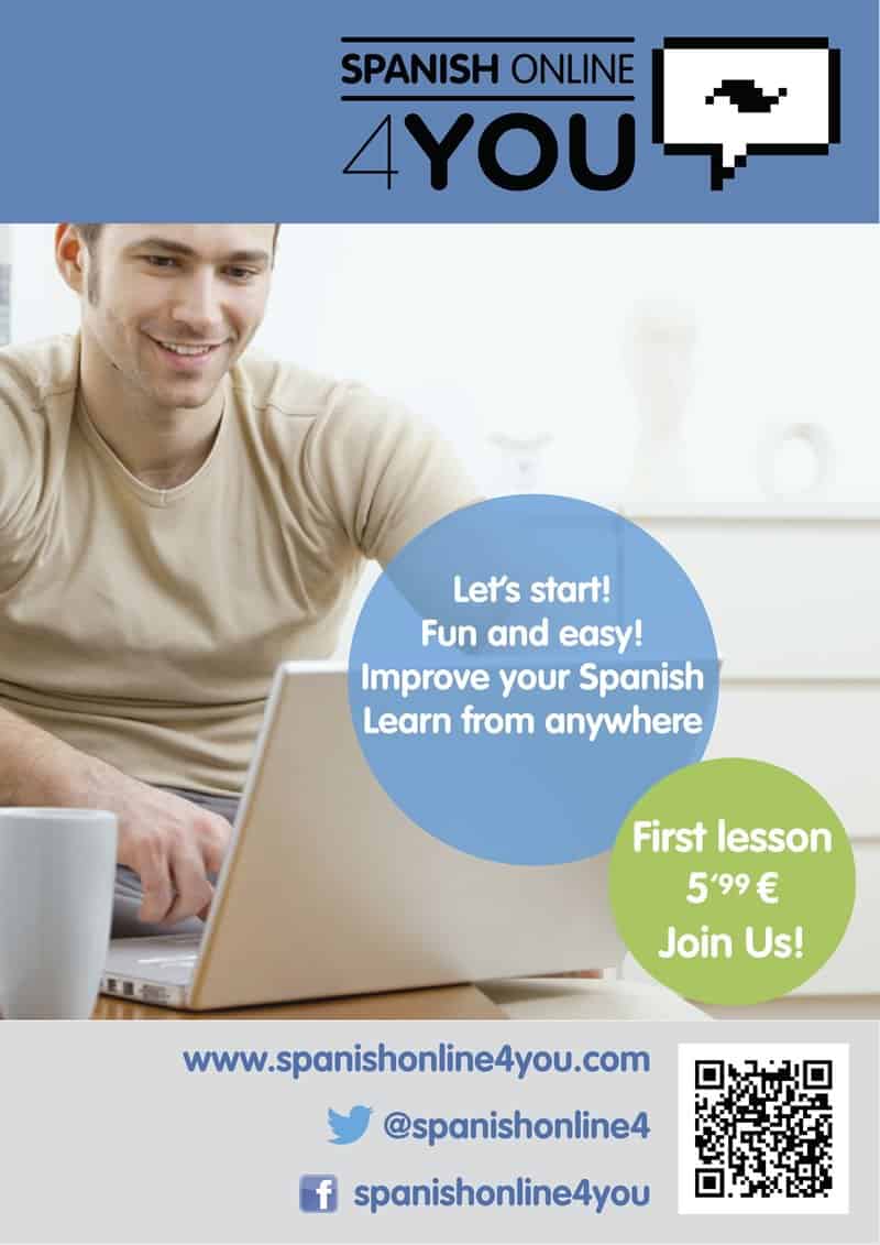 Spanish Online 4 You - Flyer | Poster