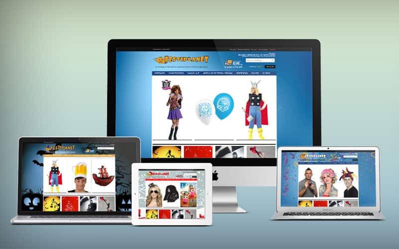 Festiplanet - Diseño Web, Tienda Online, Magento