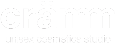 crämm unisex cosmetics studio logotipo